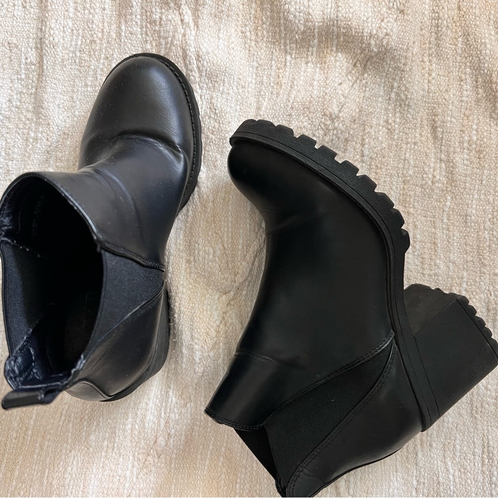 Dirty laundry heeled slip on boot